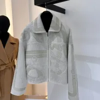 Cheap Hermes Jackets Long Sleeved For Women #1408335 Replica Wholesale [$393.39 USD] [ITEM#1408335] on Replica Hermes Jackets