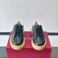Cheap Salvatore Ferragamo Casual Shoes For Men #1408355 Replica Wholesale [$80.00 USD] [ITEM#1408355] on Replica Salvatore Ferragamo Casual Shoes