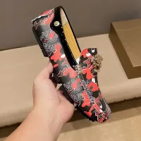 Cheap Versace Leather Shoes For Men #1408364 Replica Wholesale [$76.00 USD] [ITEM#1408364] on Replica Versace Leather Shoes