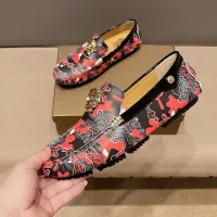 Cheap Versace Leather Shoes For Men #1408364 Replica Wholesale [$76.00 USD] [ITEM#1408364] on Replica Versace Leather Shoes