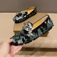 Cheap Versace Leather Shoes For Men #1408365 Replica Wholesale [$76.00 USD] [ITEM#1408365] on Replica Versace Leather Shoes