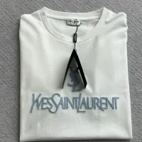 Cheap Yves Saint Laurent YSL T-shirts Short Sleeved For Women #1408388 Replica Wholesale [$64.00 USD] [ITEM#1408388] on Replica Yves Saint Laurent YSL T-shirts