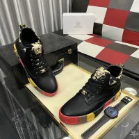 Cheap Versace High Tops Shoes For Men #1408406 Replica Wholesale [$82.00 USD] [ITEM#1408406] on Replica Versace High Tops Shoes