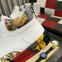 Cheap Versace High Tops Shoes For Men #1408407 Replica Wholesale [$82.00 USD] [ITEM#1408407] on Replica Versace High Tops Shoes