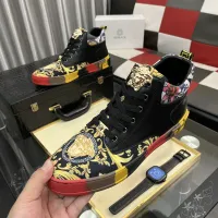 Cheap Versace High Tops Shoes For Men #1408408 Replica Wholesale [$82.00 USD] [ITEM#1408408] on Replica Versace High Tops Shoes