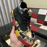Cheap Versace High Tops Shoes For Men #1408408 Replica Wholesale [$82.00 USD] [ITEM#1408408] on Replica Versace High Tops Shoes