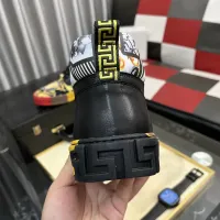 Cheap Versace High Tops Shoes For Men #1408408 Replica Wholesale [$82.00 USD] [ITEM#1408408] on Replica Versace High Tops Shoes