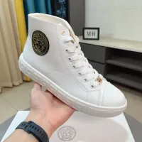 Cheap Versace High Tops Shoes For Men #1408409 Replica Wholesale [$80.00 USD] [ITEM#1408409] on Replica Versace High Tops Shoes