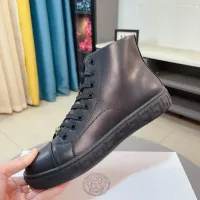 Cheap Versace High Tops Shoes For Men #1408410 Replica Wholesale [$80.00 USD] [ITEM#1408410] on Replica Versace High Tops Shoes