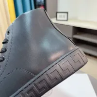 Cheap Versace High Tops Shoes For Men #1408410 Replica Wholesale [$80.00 USD] [ITEM#1408410] on Replica Versace High Tops Shoes