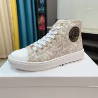 Cheap Versace High Tops Shoes For Men #1408411 Replica Wholesale [$80.00 USD] [ITEM#1408411] on Replica Versace High Tops Shoes