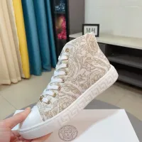 Cheap Versace High Tops Shoes For Men #1408411 Replica Wholesale [$80.00 USD] [ITEM#1408411] on Replica Versace High Tops Shoes