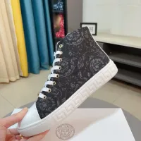 Cheap Versace High Tops Shoes For Men #1408412 Replica Wholesale [$80.00 USD] [ITEM#1408412] on Replica Versace High Tops Shoes
