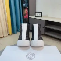 Cheap Versace High Tops Shoes For Men #1408412 Replica Wholesale [$80.00 USD] [ITEM#1408412] on Replica Versace High Tops Shoes