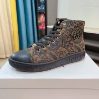 Cheap Versace High Tops Shoes For Men #1408413 Replica Wholesale [$80.00 USD] [ITEM#1408413] on Replica Versace High Tops Shoes