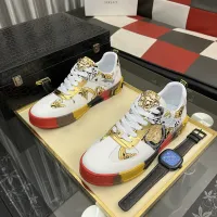 Cheap Versace Casual Shoes For Men #1408418 Replica Wholesale [$80.00 USD] [ITEM#1408418] on Replica Versace Casual Shoes