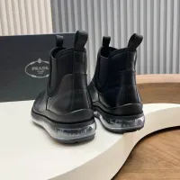 Cheap Prada Boots For Men #1408431 Replica Wholesale [$172.00 USD] [ITEM#1408431] on Replica Prada Boots