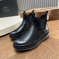 Cheap Prada Boots For Men #1408431 Replica Wholesale [$172.00 USD] [ITEM#1408431] on Replica Prada Boots