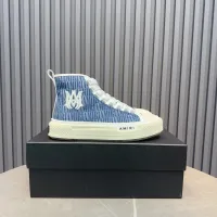 Cheap Amiri High Tops Shoes For Men #1408433 Replica Wholesale [$112.00 USD] [ITEM#1408433] on Replica Amiri High Tops Shoes
