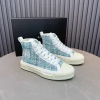 Cheap Amiri High Tops Shoes For Women #1408436 Replica Wholesale [$112.00 USD] [ITEM#1408436] on Replica Amiri High Tops Shoes