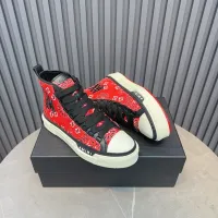 Cheap Amiri High Tops Shoes For Men #1408437 Replica Wholesale [$112.00 USD] [ITEM#1408437] on Replica Amiri High Tops Shoes