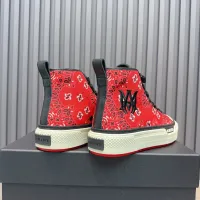 Cheap Amiri High Tops Shoes For Men #1408437 Replica Wholesale [$112.00 USD] [ITEM#1408437] on Replica Amiri High Tops Shoes