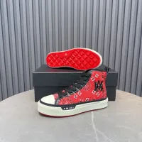 Cheap Amiri High Tops Shoes For Women #1408438 Replica Wholesale [$112.00 USD] [ITEM#1408438] on Replica Amiri High Tops Shoes
