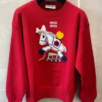 Cheap MIU MIU Sweaters Long Sleeved For Women #1408444 Replica Wholesale [$102.00 USD] [ITEM#1408444] on Replica MIU MIU Sweaters