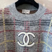 Cheap Chanel Sweaters Long Sleeved For Women #1408449 Replica Wholesale [$108.00 USD] [ITEM#1408449] on Replica Chanel Sweaters