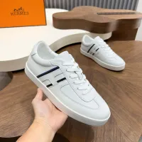 Cheap Hermes Casual Shoes For Men #1408485 Replica Wholesale [$125.00 USD] [ITEM#1408485] on Replica Hermes Casual Shoes
