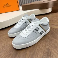 Cheap Hermes Casual Shoes For Men #1408486 Replica Wholesale [$125.00 USD] [ITEM#1408486] on Replica Hermes Casual Shoes