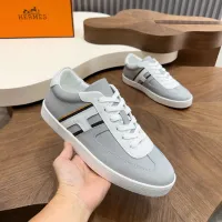 Cheap Hermes Casual Shoes For Men #1408486 Replica Wholesale [$125.00 USD] [ITEM#1408486] on Replica Hermes Casual Shoes