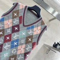 Cheap Louis Vuitton LV Sweaters Sleeveless For Women #1408507 Replica Wholesale [$122.00 USD] [ITEM#1408507] on Replica Louis Vuitton LV Sweaters