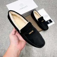 Cheap Versace Leather Shoes For Men #1408512 Replica Wholesale [$80.00 USD] [ITEM#1408512] on Replica Versace Leather Shoes