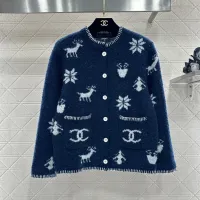 Cheap Chanel Jackets Long Sleeved For Women #1408544 Replica Wholesale [$118.00 USD] [ITEM#1408544] on Replica Chanel Jackets