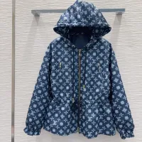 Cheap Louis Vuitton LV Jackets Long Sleeved For Women #1408546 Replica Wholesale [$140.00 USD] [ITEM#1408546] on Replica Louis Vuitton LV Jackets