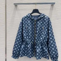 Cheap Louis Vuitton LV Jackets Long Sleeved For Women #1408546 Replica Wholesale [$140.00 USD] [ITEM#1408546] on Replica Louis Vuitton LV Jackets