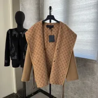 Cheap Louis Vuitton LV Coats Long Sleeved For Women #1408548 Replica Wholesale [$416.53 USD] [ITEM#1408548] on Replica Louis Vuitton LV Coats