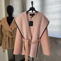 Cheap Louis Vuitton LV Coats Long Sleeved For Women #1408549 Replica Wholesale [$416.53 USD] [ITEM#1408549] on Replica Louis Vuitton LV Coats