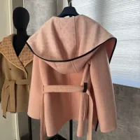 Cheap Louis Vuitton LV Coats Long Sleeved For Women #1408549 Replica Wholesale [$416.53 USD] [ITEM#1408549] on Replica Louis Vuitton LV Coats