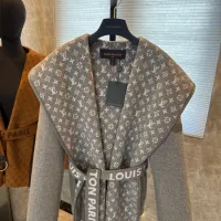 Cheap Louis Vuitton LV Coats Long Sleeved For Women #1408550 Replica Wholesale [$416.53 USD] [ITEM#1408550] on Replica Louis Vuitton LV Coats