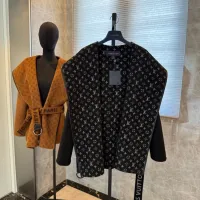 Cheap Louis Vuitton LV Coats Long Sleeved For Women #1408551 Replica Wholesale [$416.53 USD] [ITEM#1408551] on Replica Louis Vuitton LV Coats