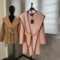 Cheap Louis Vuitton LV Coats Long Sleeved For Women #1408559 Replica Wholesale [$406.61 USD] [ITEM#1408559] on Replica Louis Vuitton LV Coats