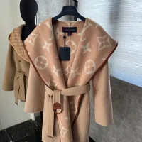 Cheap Louis Vuitton LV Coats Long Sleeved For Women #1408560 Replica Wholesale [$406.61 USD] [ITEM#1408560] on Replica Louis Vuitton LV Coats