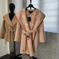 Cheap Louis Vuitton LV Coats Long Sleeved For Women #1408560 Replica Wholesale [$406.61 USD] [ITEM#1408560] on Replica Louis Vuitton LV Coats