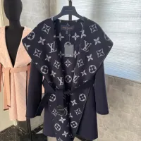 Cheap Louis Vuitton LV Coats Long Sleeved For Women #1408563 Replica Wholesale [$406.61 USD] [ITEM#1408563] on Replica Louis Vuitton LV Coats