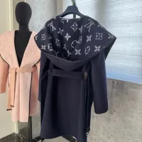 Cheap Louis Vuitton LV Coats Long Sleeved For Women #1408563 Replica Wholesale [$406.61 USD] [ITEM#1408563] on Replica Louis Vuitton LV Coats