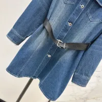 Cheap MIU MIU Dresses Long Sleeved For Women #1408579 Replica Wholesale [$98.00 USD] [ITEM#1408579] on Replica MIU MIU Dresses