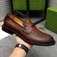 Cheap Gucci Oxfords Shoes For Men #1408586 Replica Wholesale [$98.00 USD] [ITEM#1408586] on Replica Gucci Oxfords Shoes