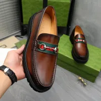 Cheap Gucci Oxfords Shoes For Men #1408591 Replica Wholesale [$102.00 USD] [ITEM#1408591] on Replica Gucci Oxfords Shoes